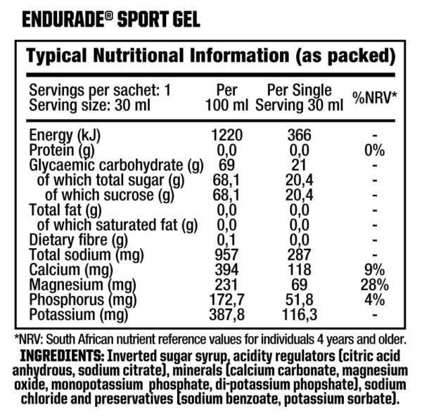 ENDURADE Sport Gel – Box of 15 - Image 2