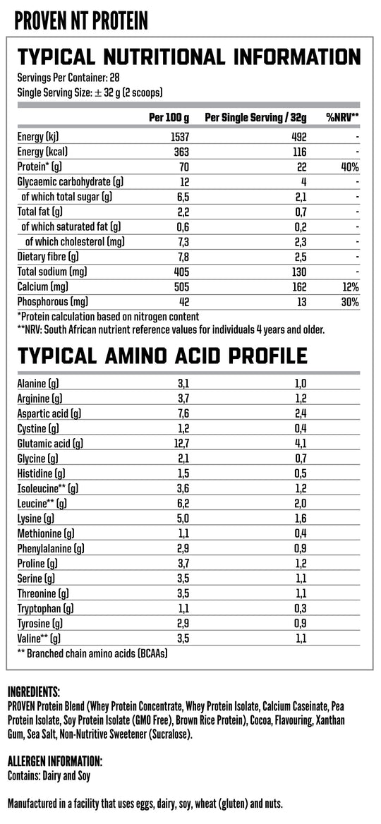 Proven NT Protein 454G - 1.8KG - Image 2