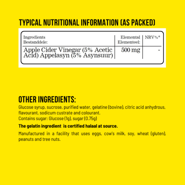 Slender You Flat Tummy Gummies - (Naughty Apple Flavour) - Image 4